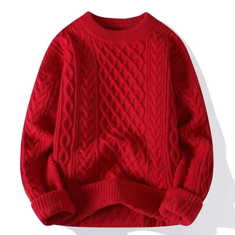 ByCastello | Mäns vintage casual tröja