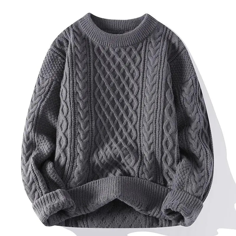ByCastello | Mäns vintage casual tröja