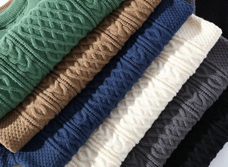 ByCastello | Mäns vintage casual tröja