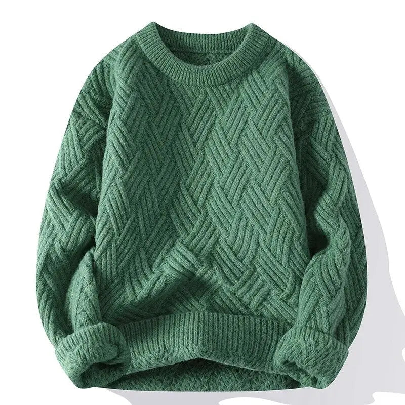 ByCastello | Mäns vintage casual tröja