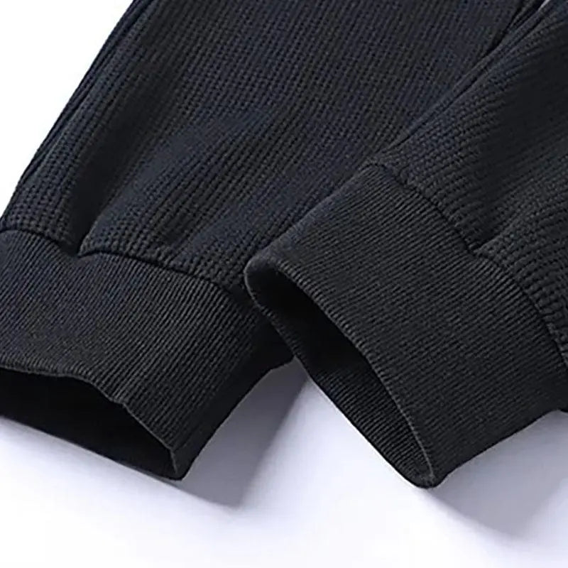 ByCastello | Trendigt våffelstickat loungewear-set