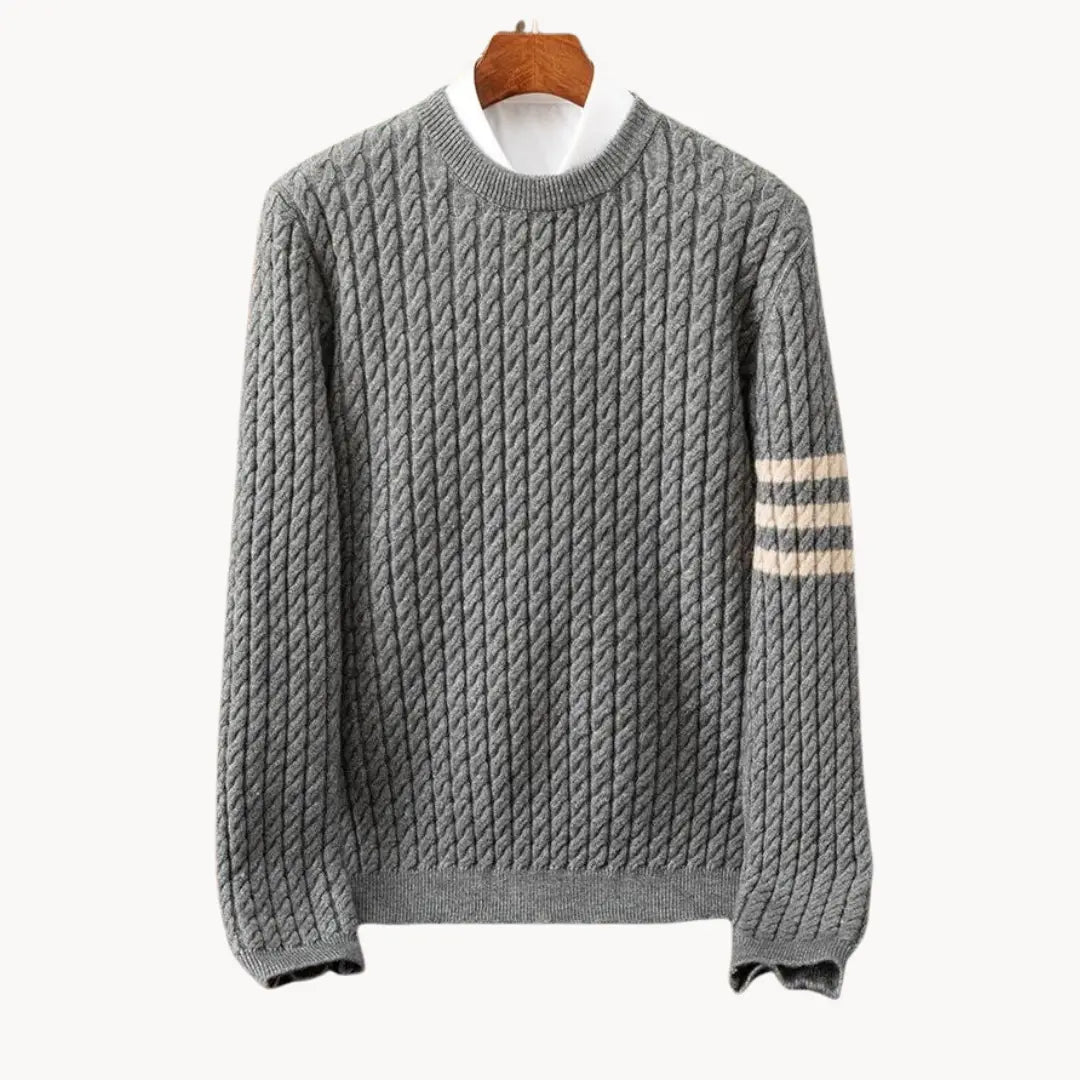 ByCastello | Värmande cashmere stickad tröja