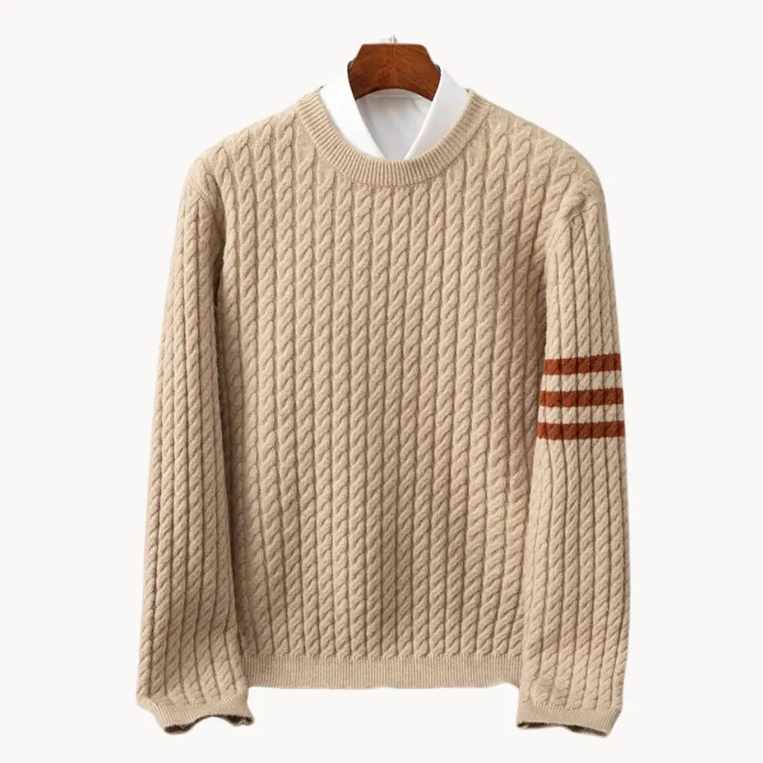 ByCastello | Värmande cashmere stickad tröja