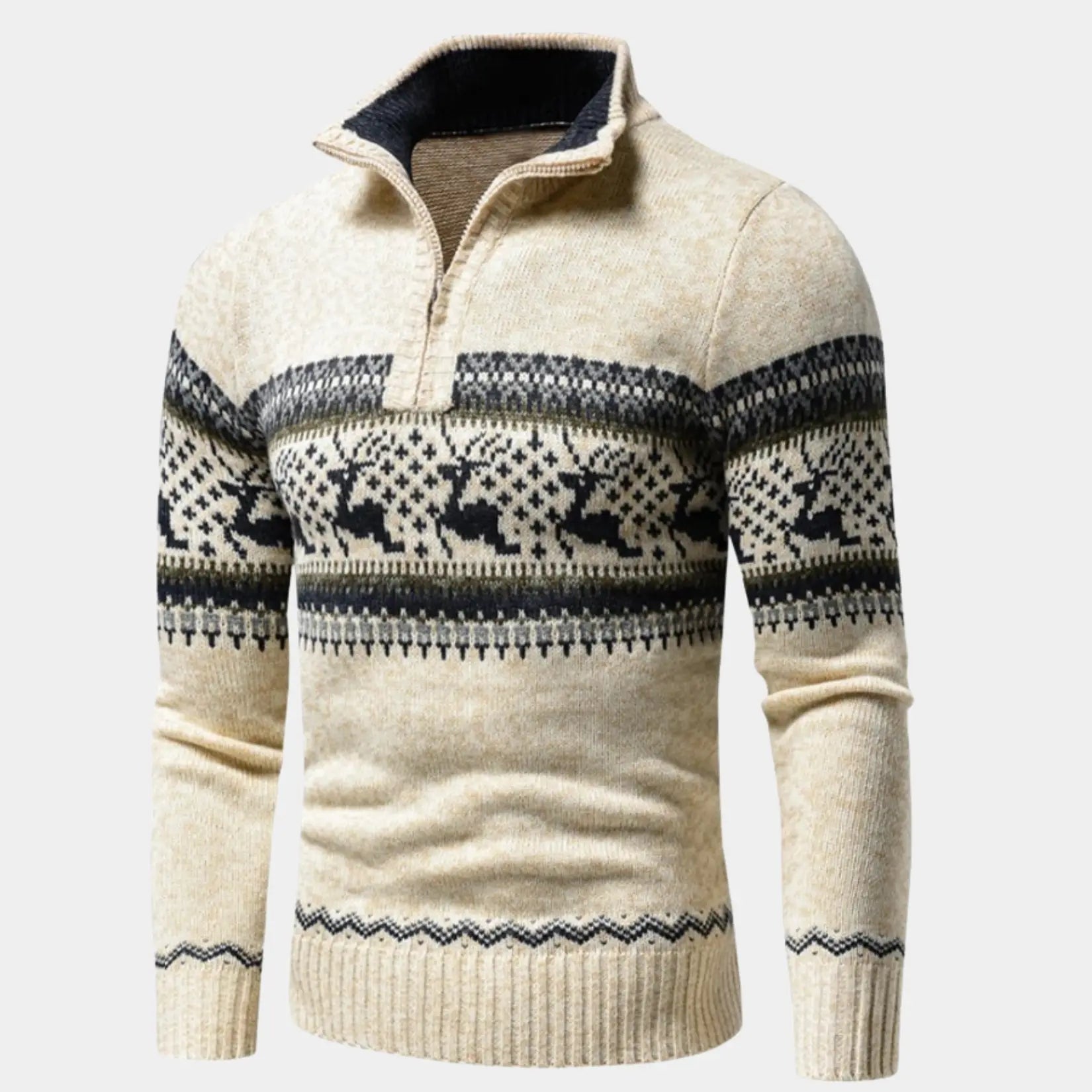 ByCastello | Zip-up skjorta med skandinavisk design