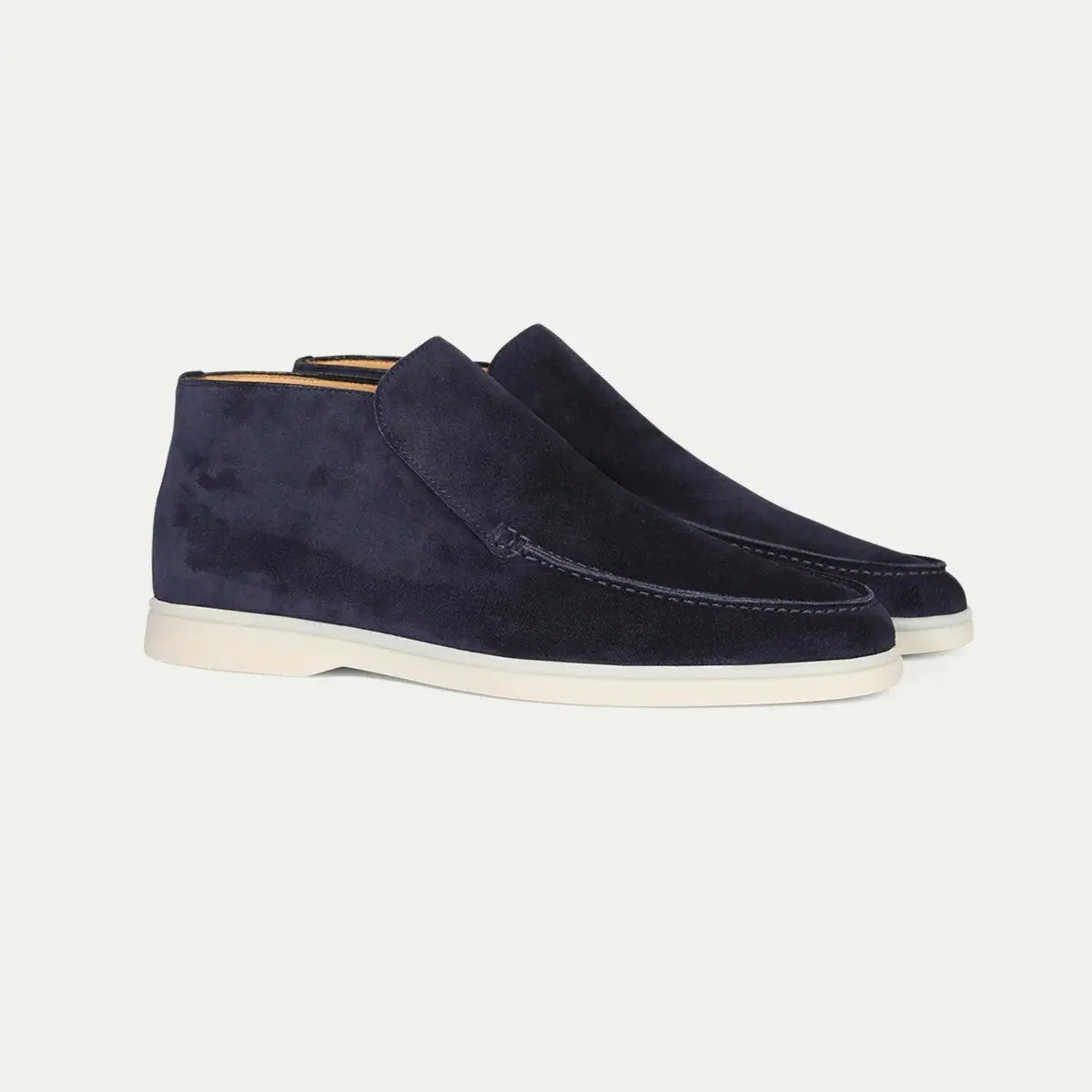 Castello | Höga loafers i mocka