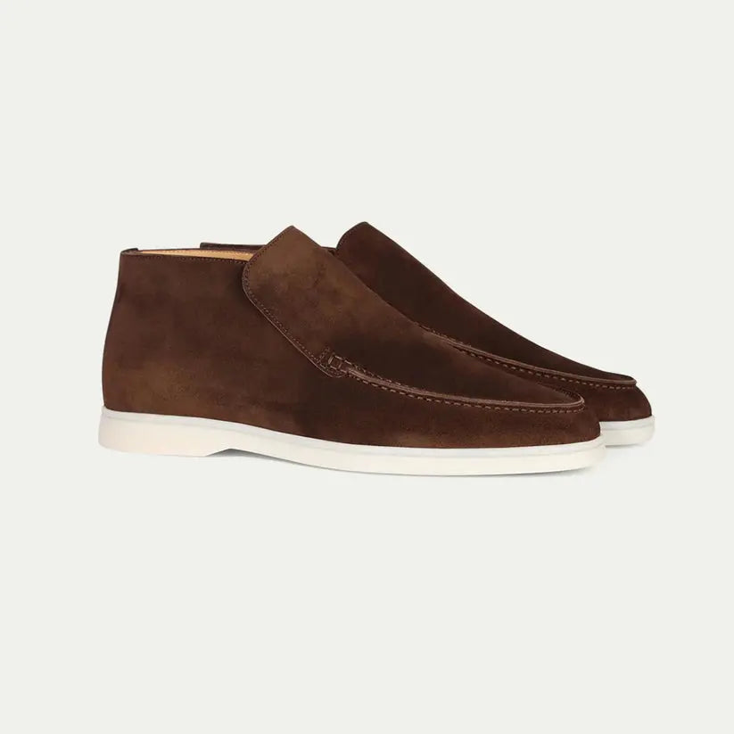 Castello | Höga loafers i mocka