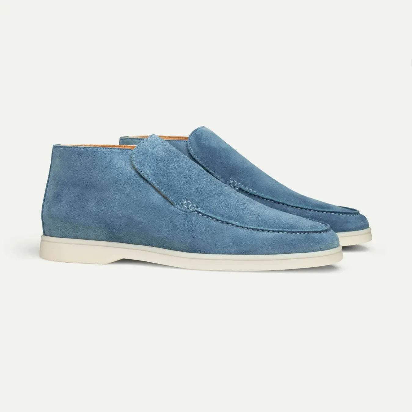 Castello | Höga loafers i mocka