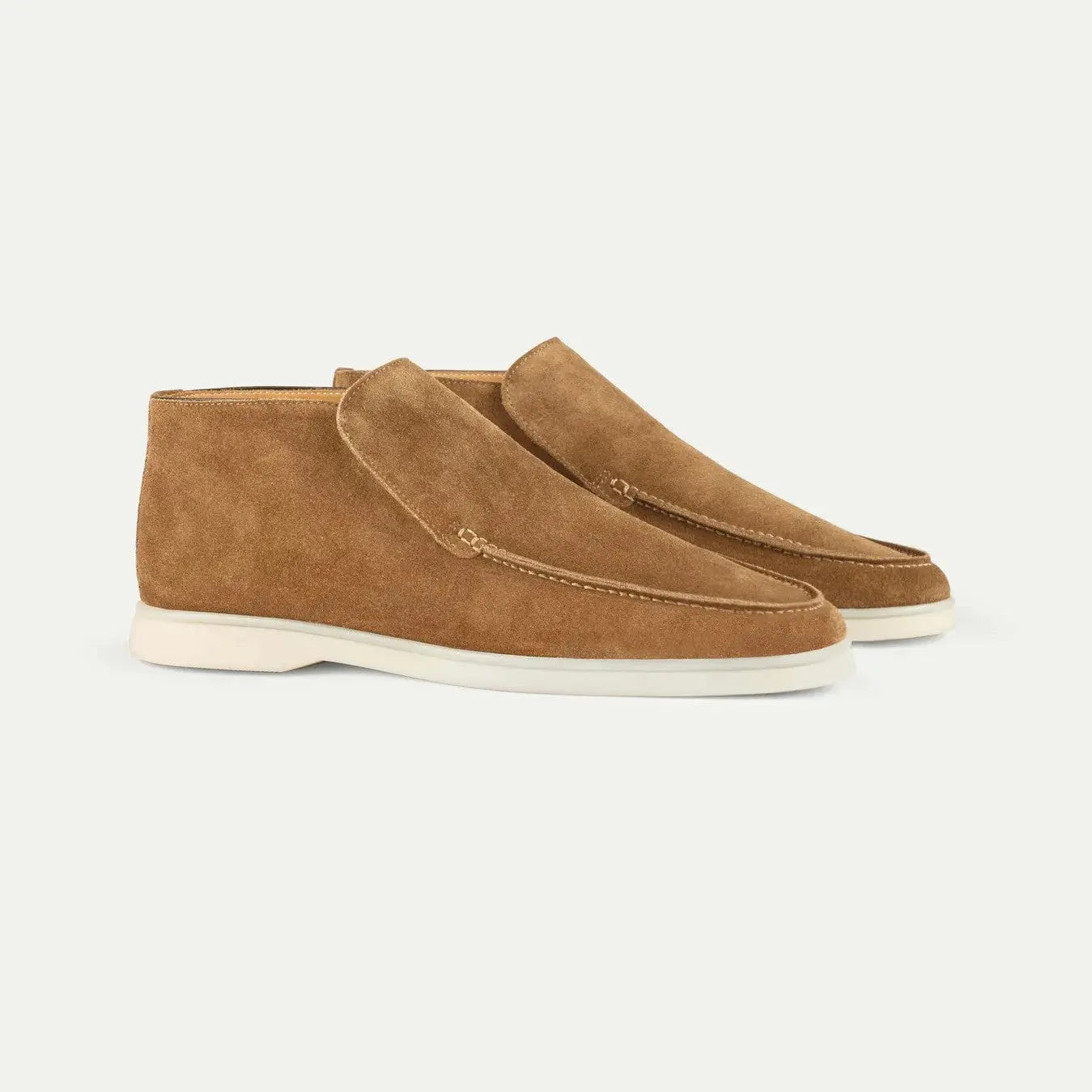 Castello | Höga loafers i mocka
