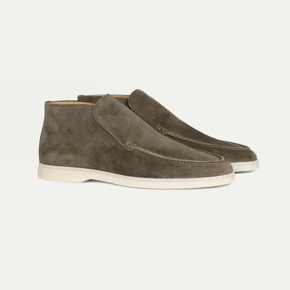 Castello | Höga loafers i mocka