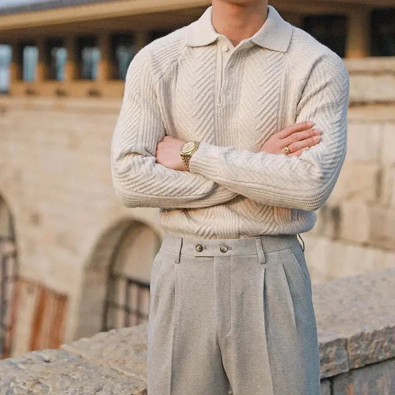 Castello | Stickad Polo