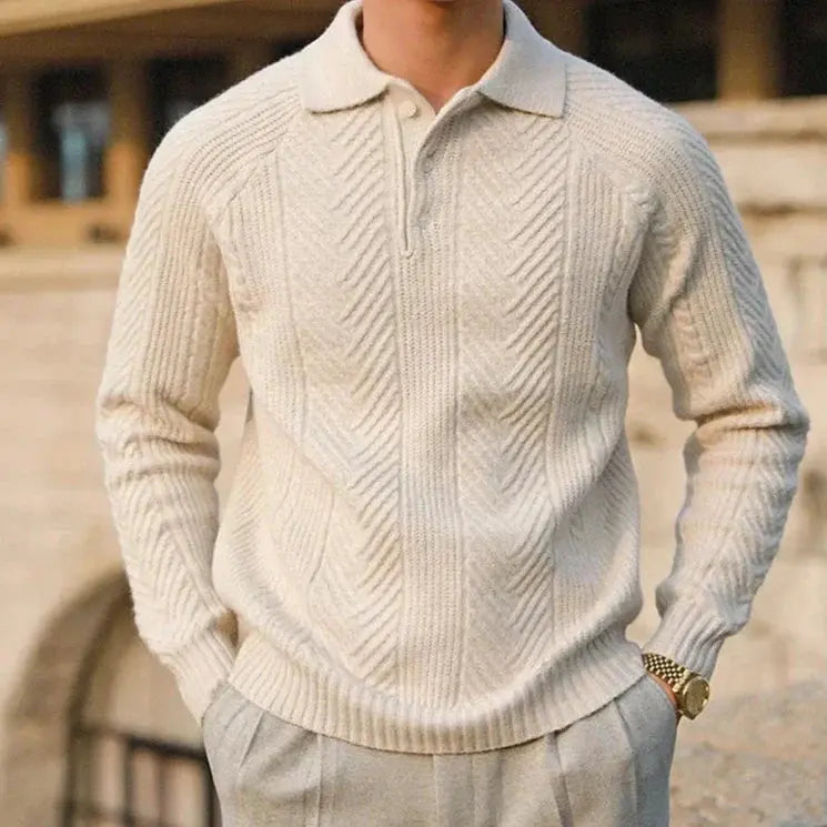 Castello | Stickad Polo