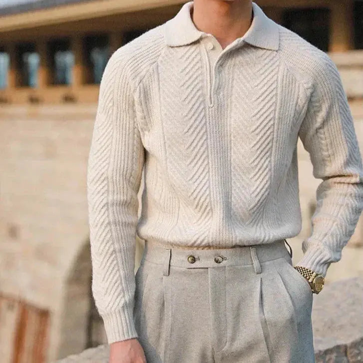 Castello | Stickad Polo