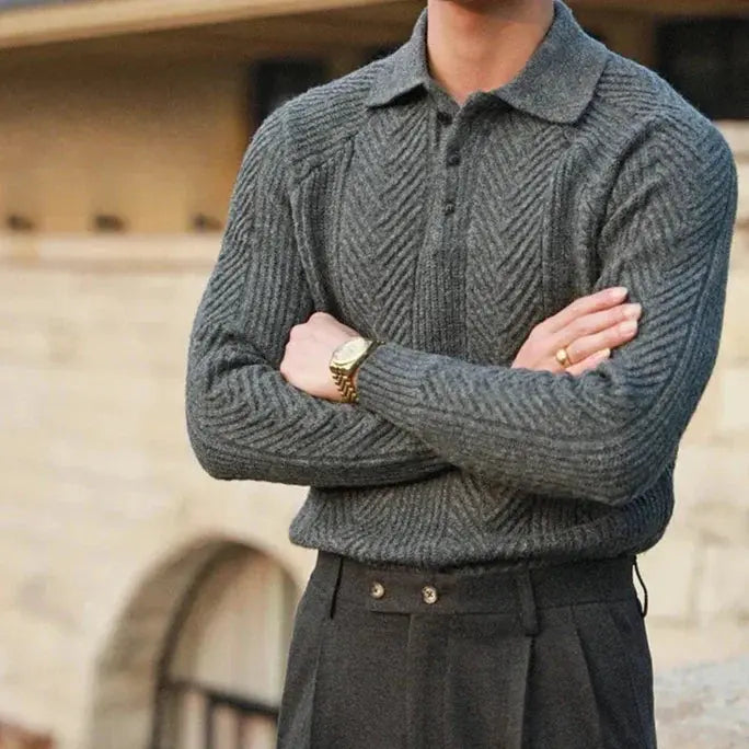 Castello | Stickad Polo