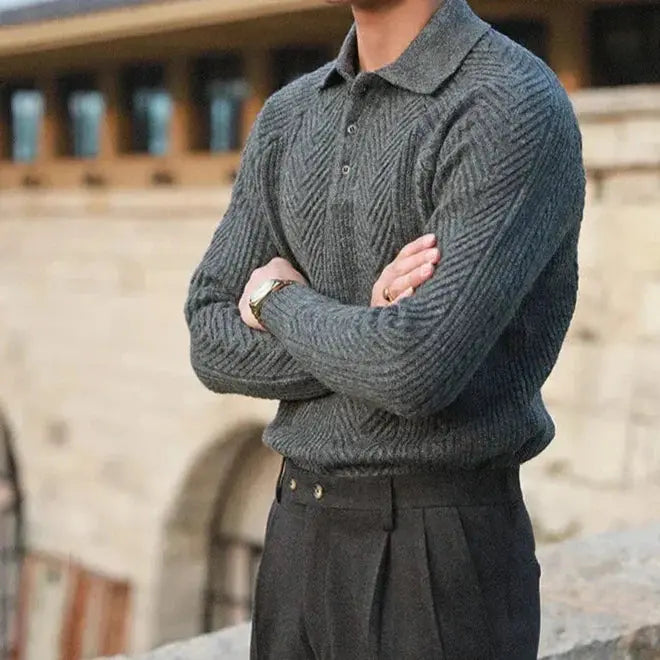 Castello | Stickad Polo
