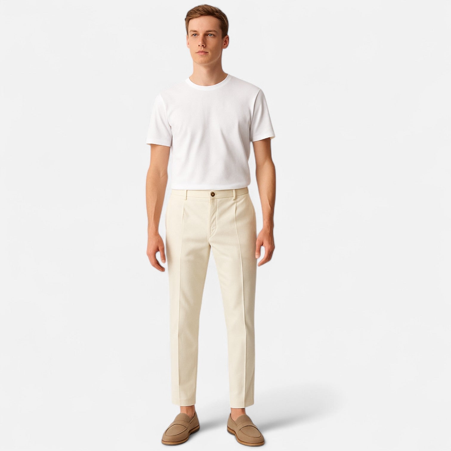 Chinos Herr – Regular Fit & Bekväm Stil