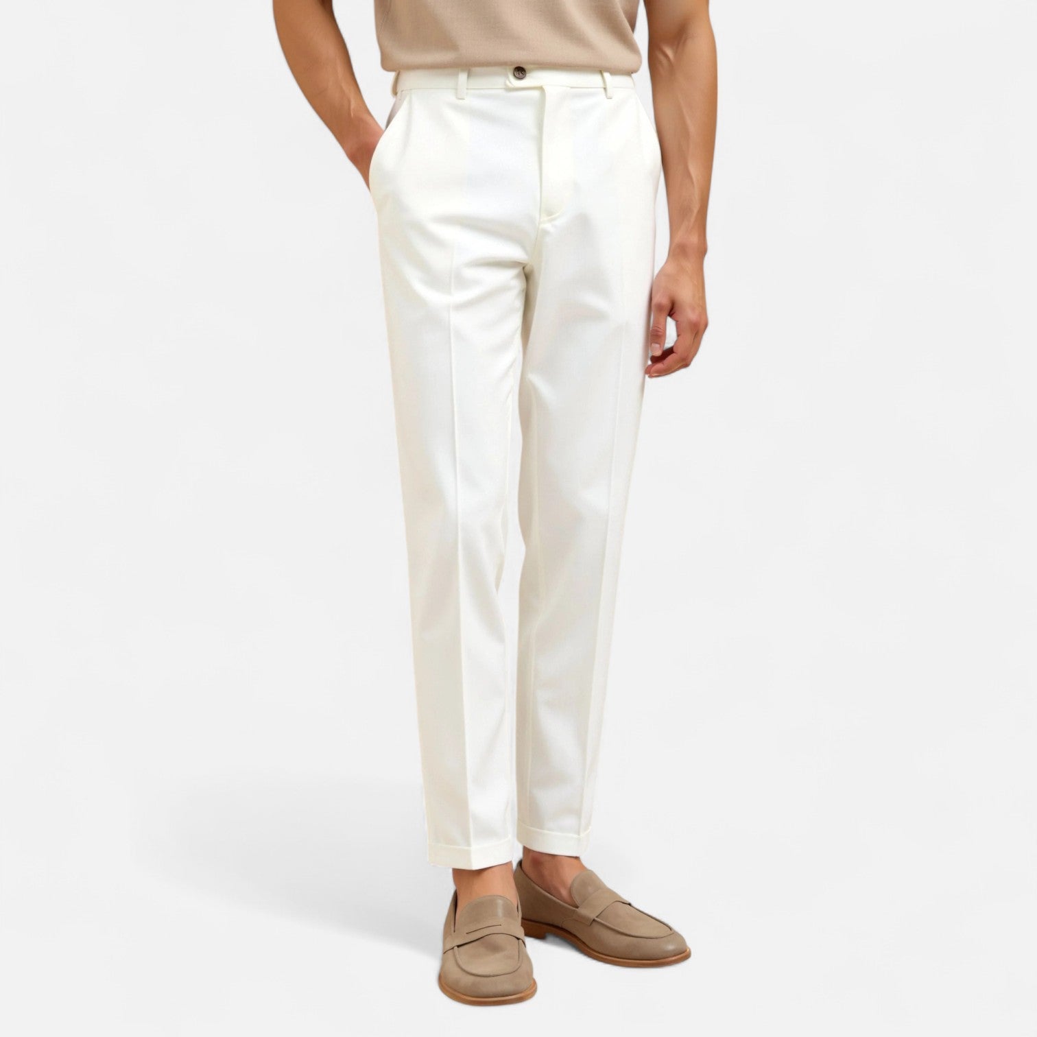 Chinos Herr – Regular Fit & Bekväm Stil