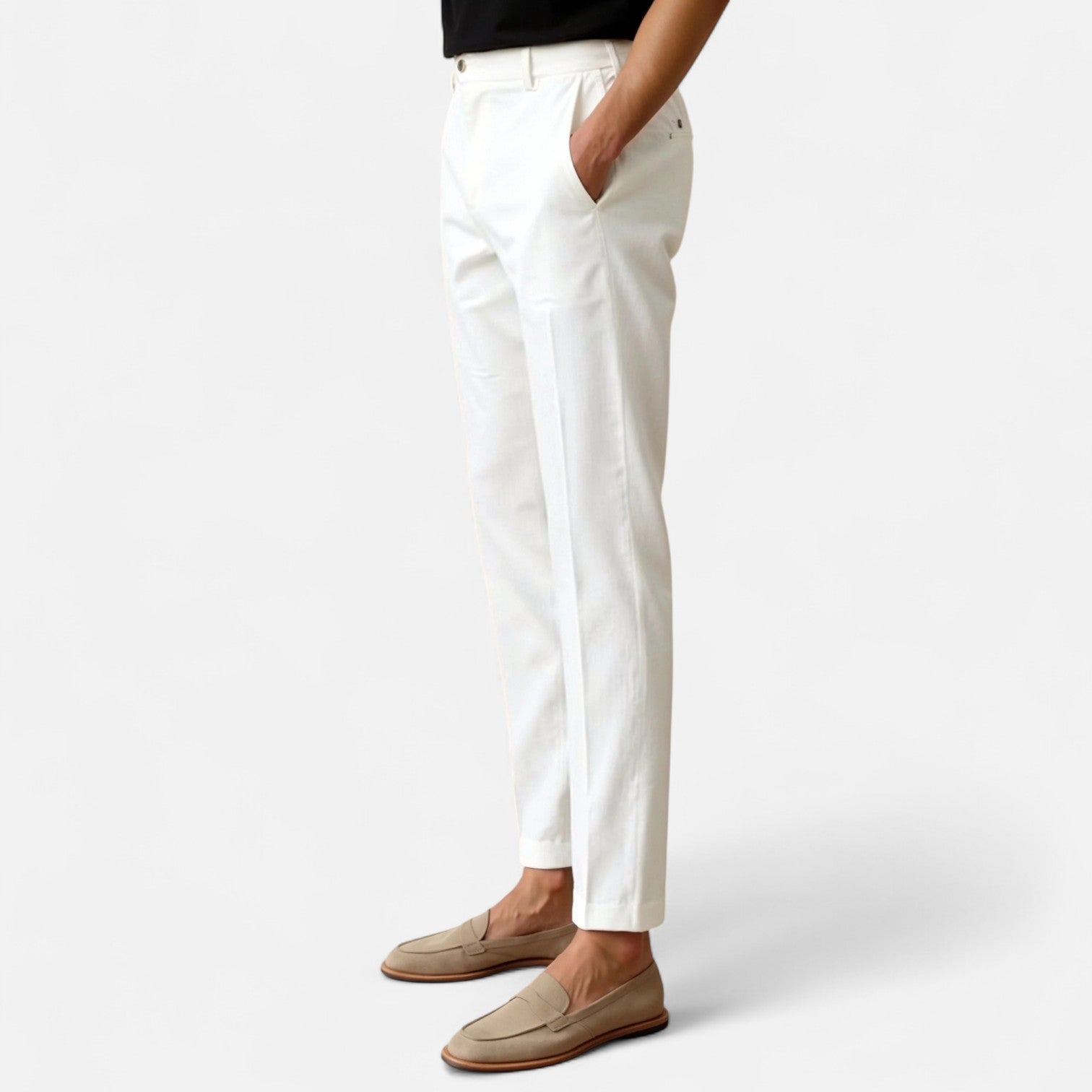 Chinos Herr – Regular Fit & Bekväm Stil