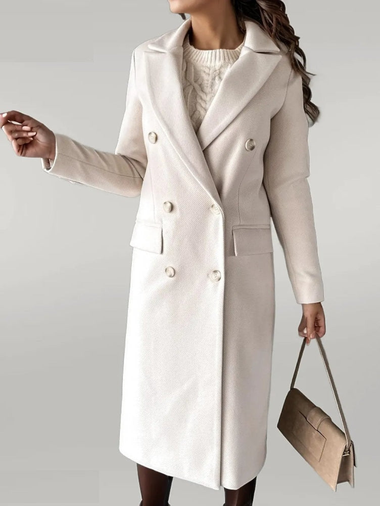 Dam Kappa i Lyxigt Material för Elegant Stil