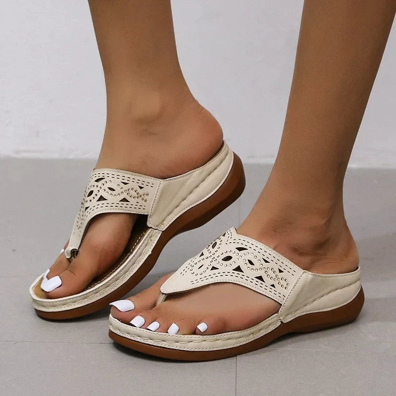 Dam Sandaler Lätta Flip Flops för Optimal Komfort