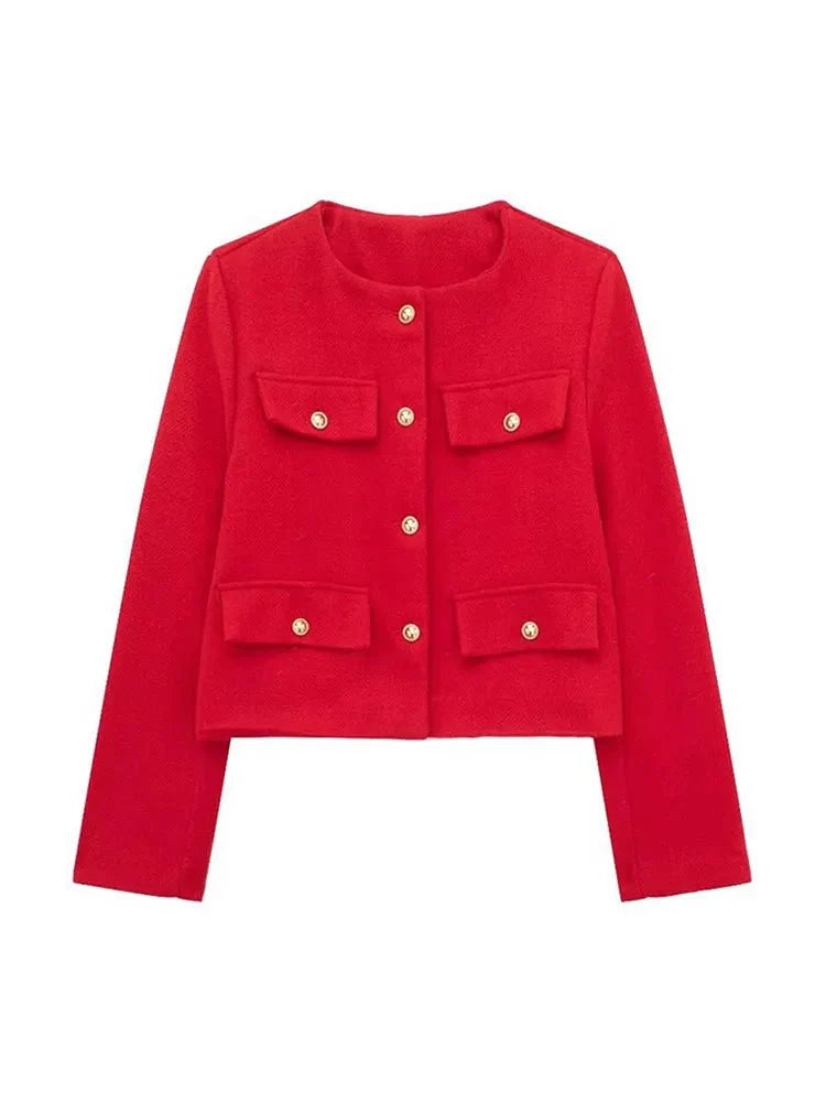 Dam Tweed Blazer Skräddarsydd