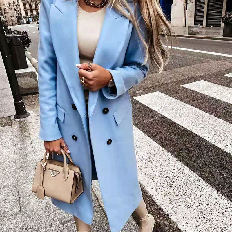 Damernas Eleganta Trenchcoat