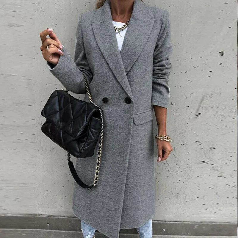 Damernas Eleganta Trenchcoat