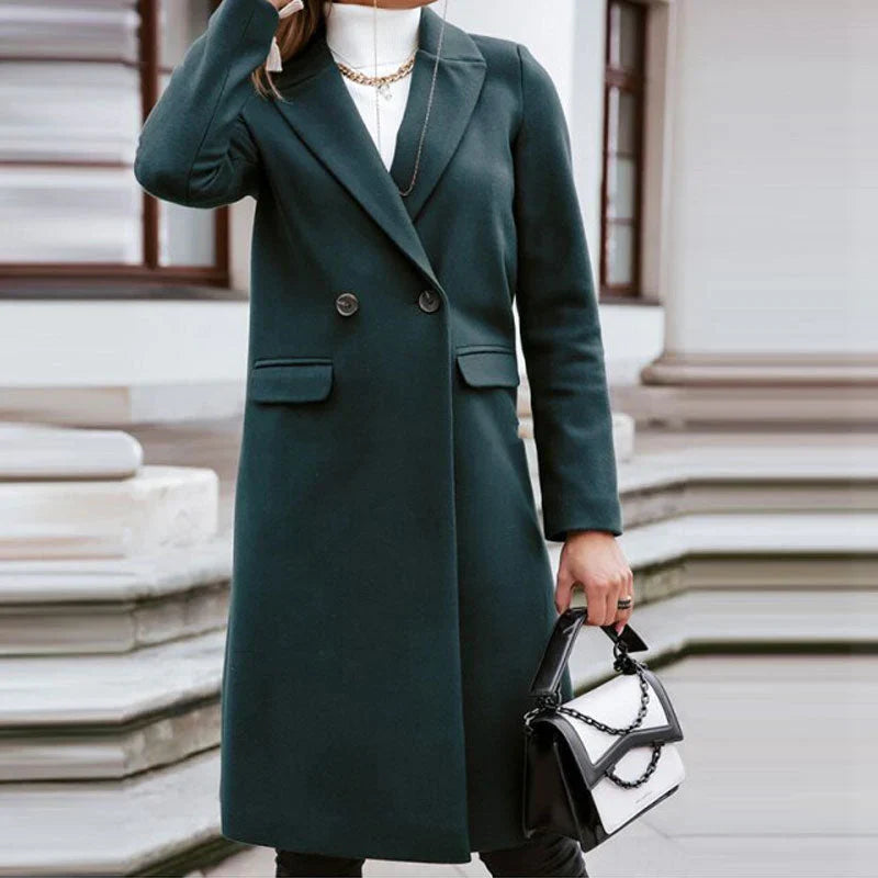 Damernas Eleganta Trenchcoat