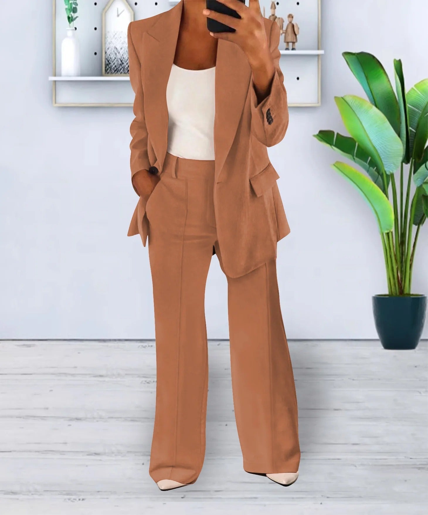Dams Blazer Set Högkvalitativt Material