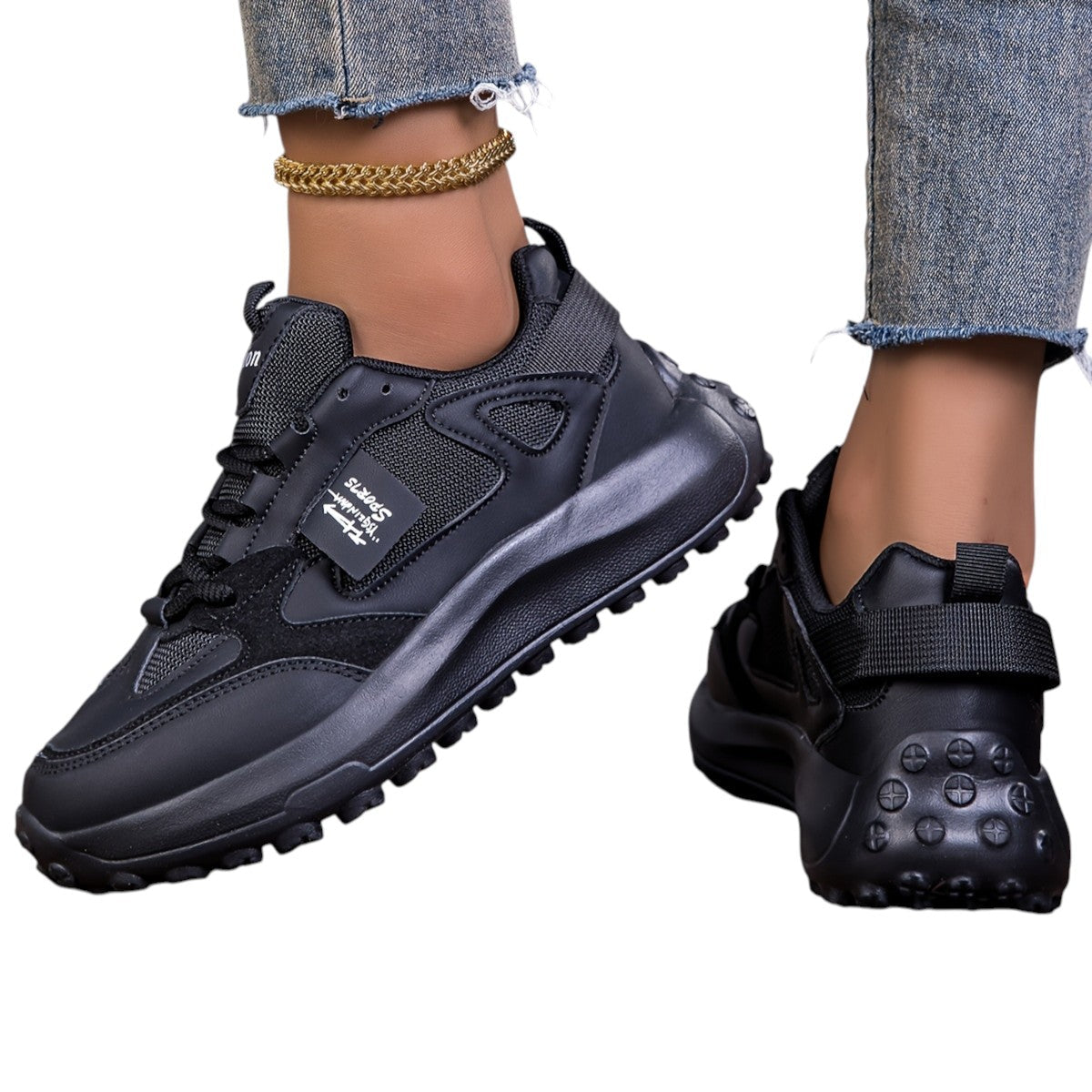 Damsneakers – Hög Sula för Trendig Komfort