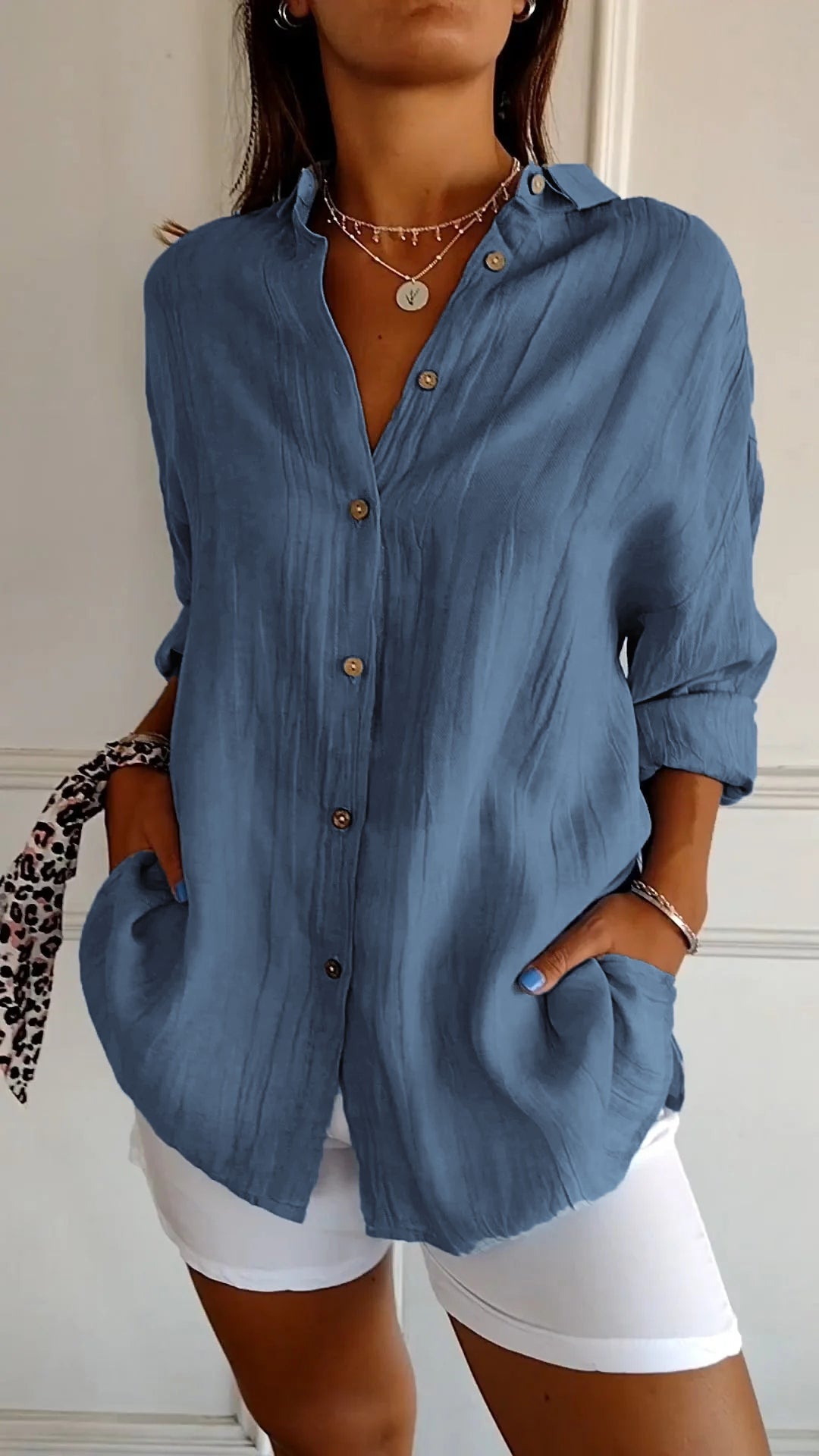 Elegant blus för dam