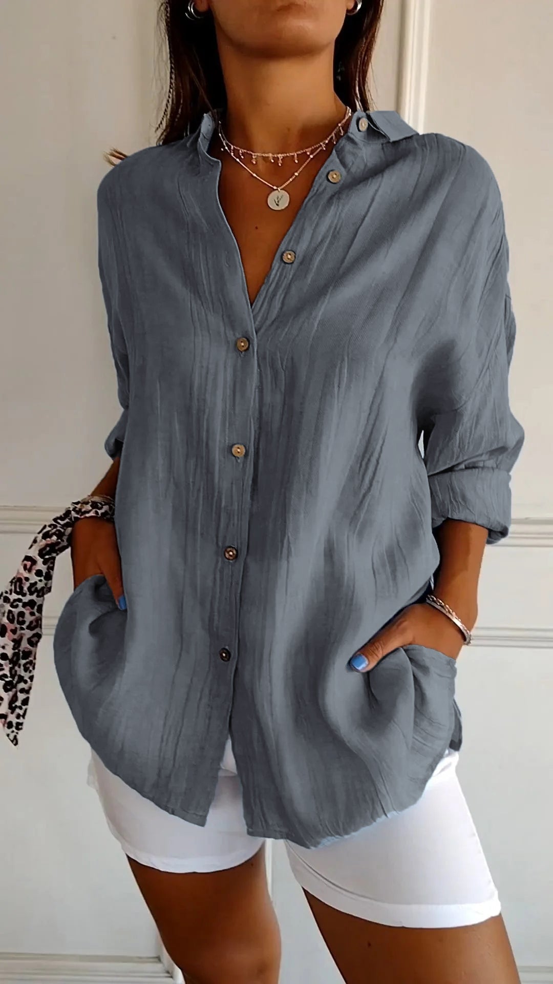 Elegant blus för dam