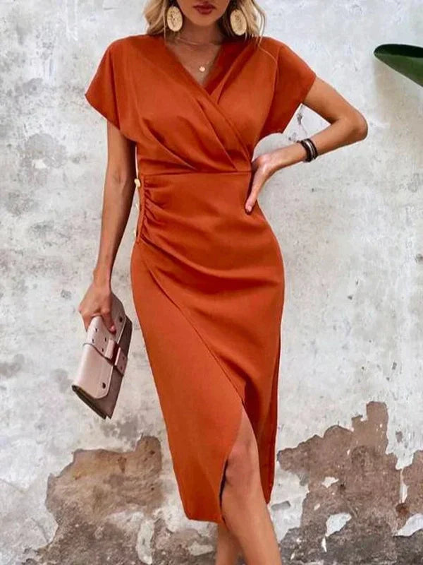 Élodie elegant sommarklänning – tidlös charm för soliga dagar