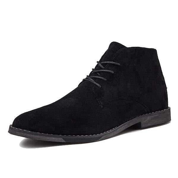 Halvhöga Herrskor i Suede – Stil & Komfort i Ett