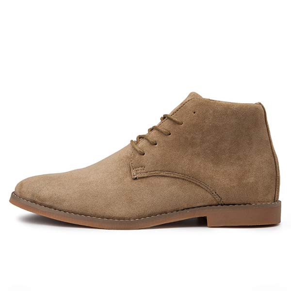 Halvhöga Herrskor i Suede – Stil & Komfort i Ett
