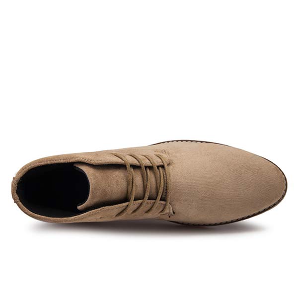 Halvhöga Herrskor i Suede – Stil & Komfort i Ett