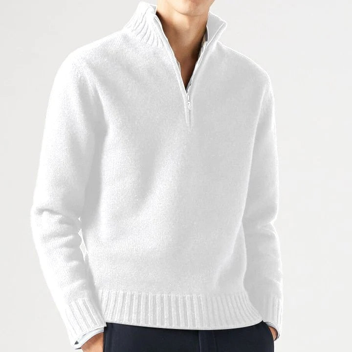Henrik | Värmande Cashmere Polotröja