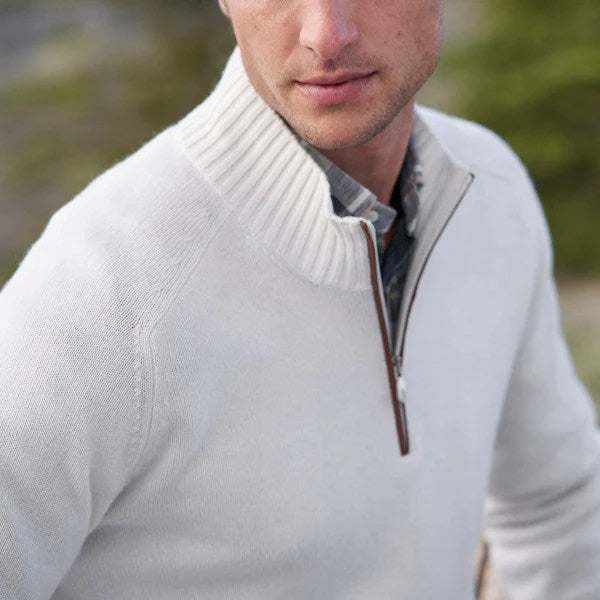 Henrik | Värmande Cashmere Polotröja