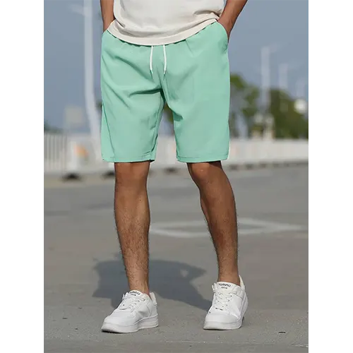 Herr Andningsbara Shorts Hög Midja