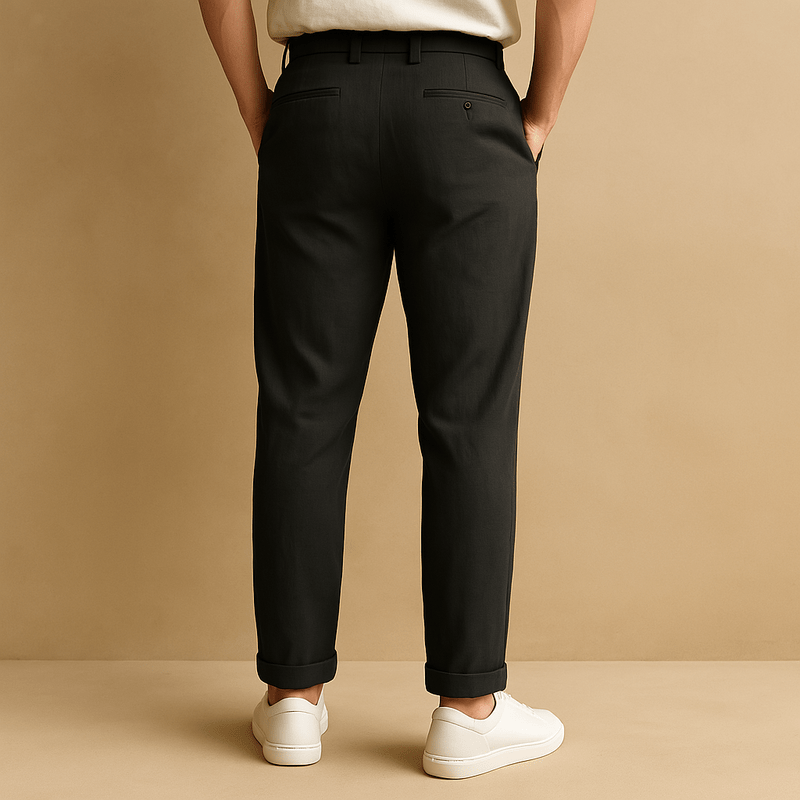 Herr Lätta Linnebyxor Sommarbyxor 100% Lin