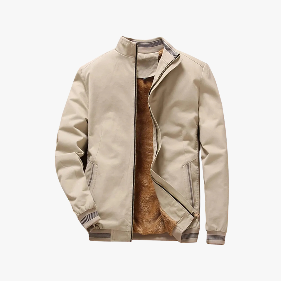 Herr Lättvikts Bomberjacka med Fleecefoder