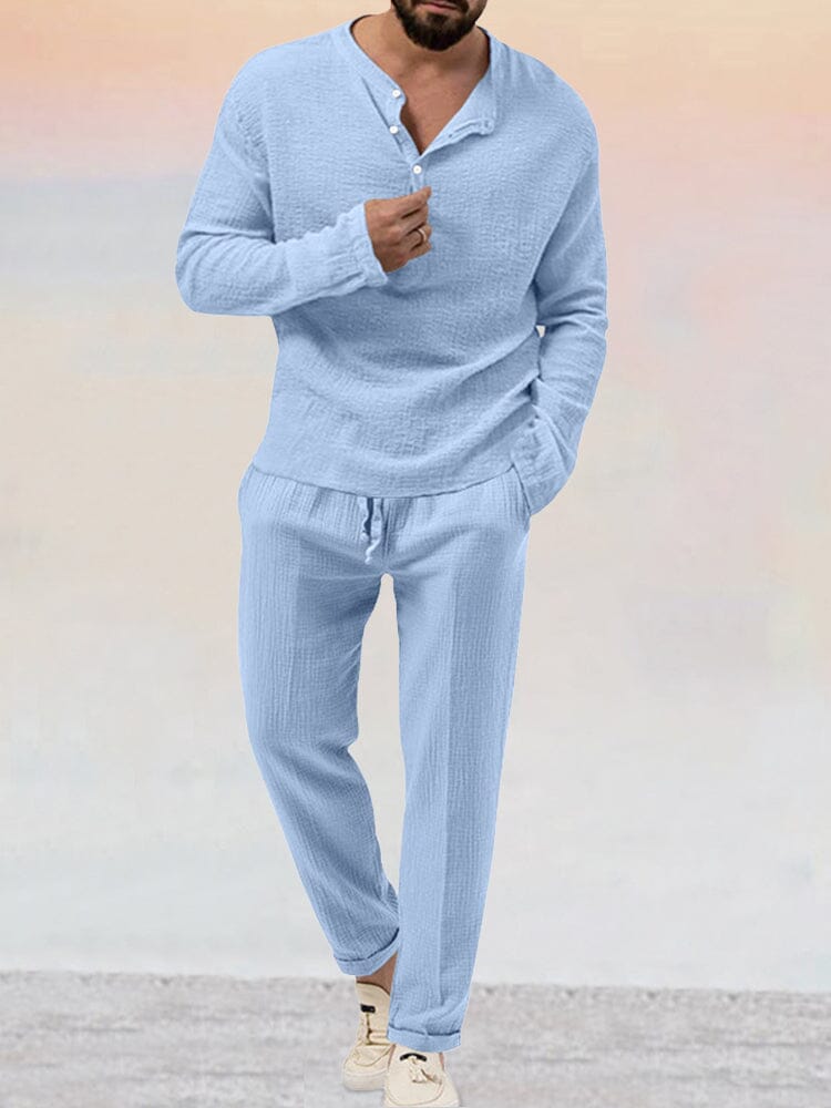 Herr Loungewear Set i Bomull