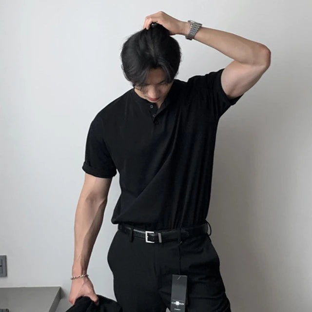 Herr Polo T-shirt med Klassisk Design
