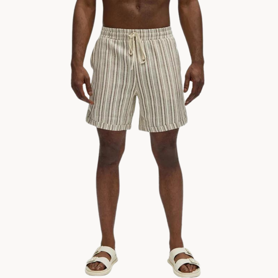 Herr Polo och Shorts Set - Sommarkläder för Avslappnad Stil