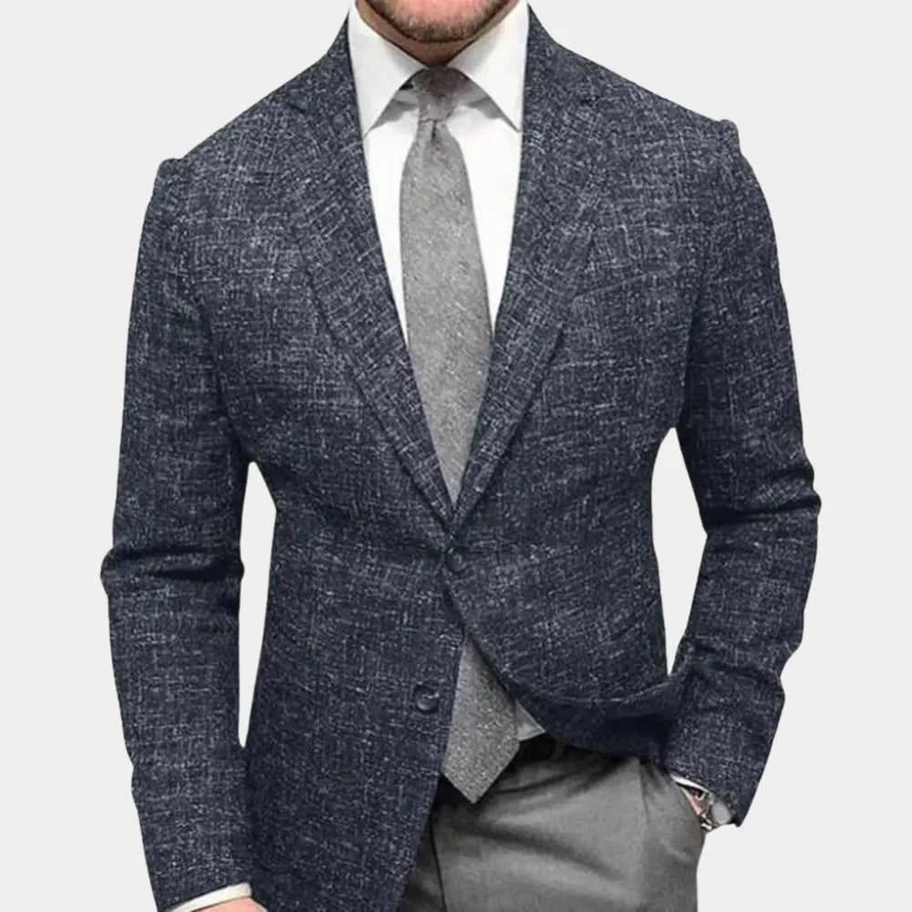 Herr Slim Fit Blazer för Casual Stil
