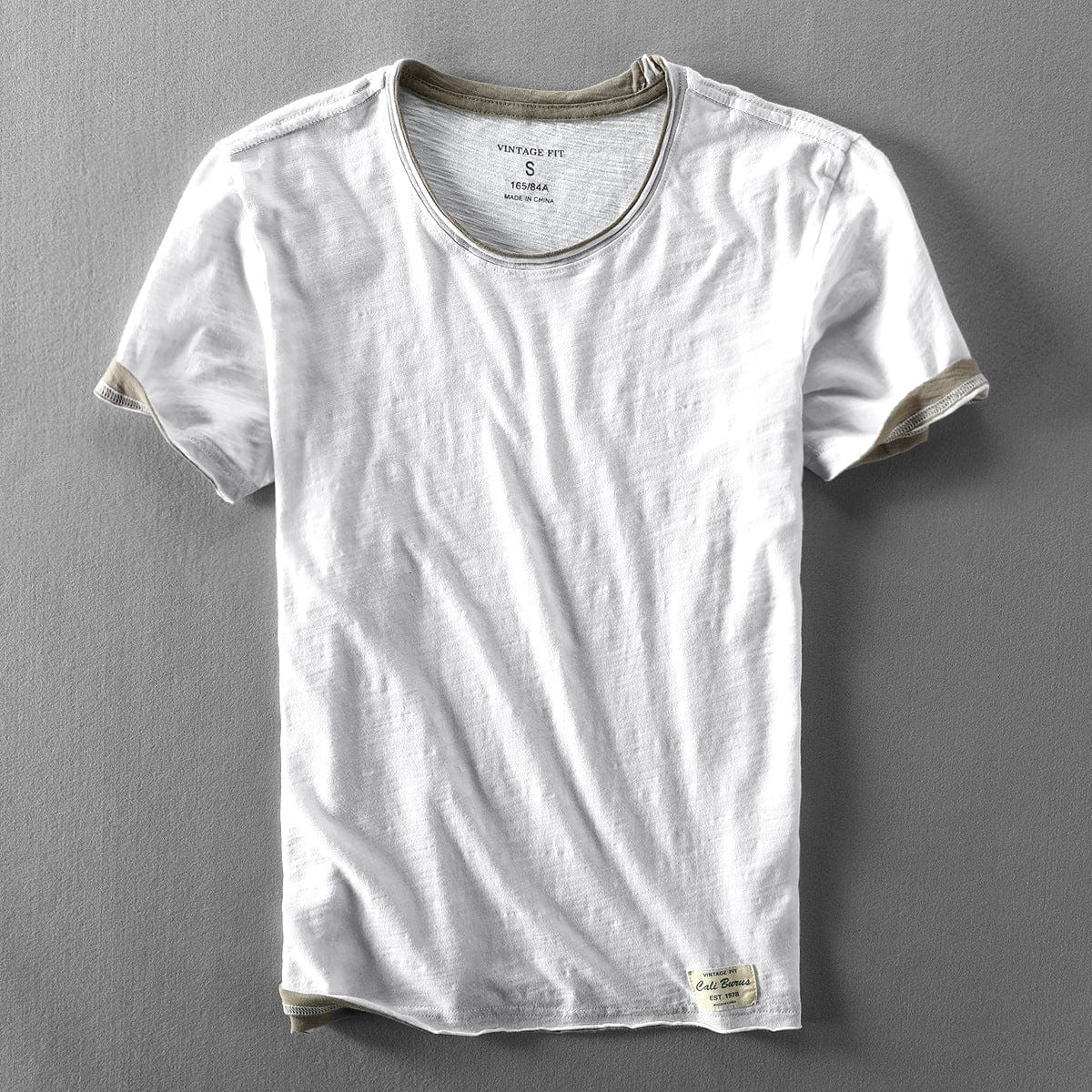 Herr T-shirt i Lätt Material – Kvalitets T-shirt Herr