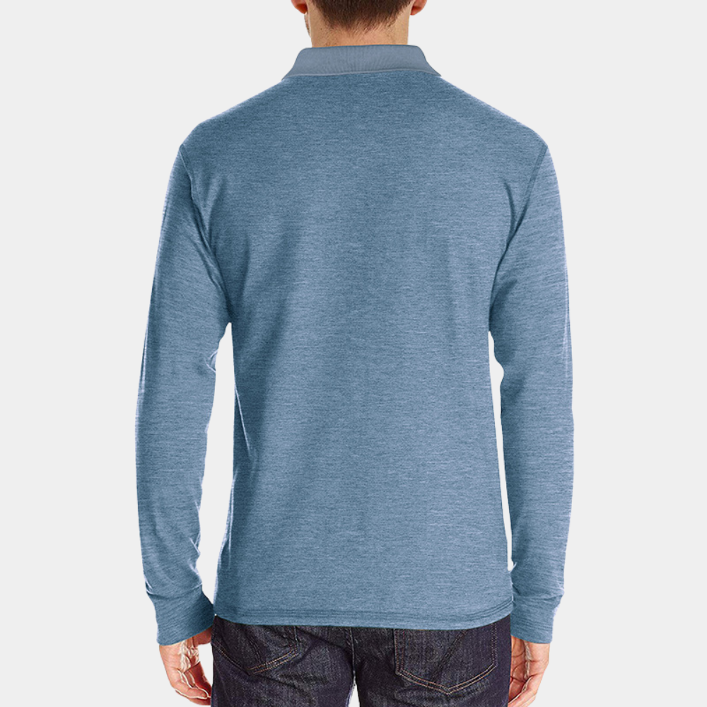 Herr Polo med Elegant Design för Stil och Komfort 5