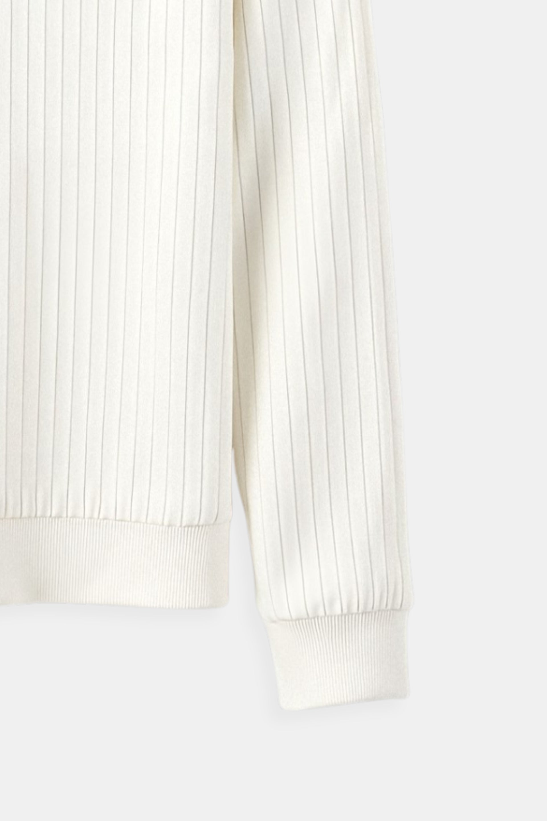 Herr Ribbad Stickad Tröja