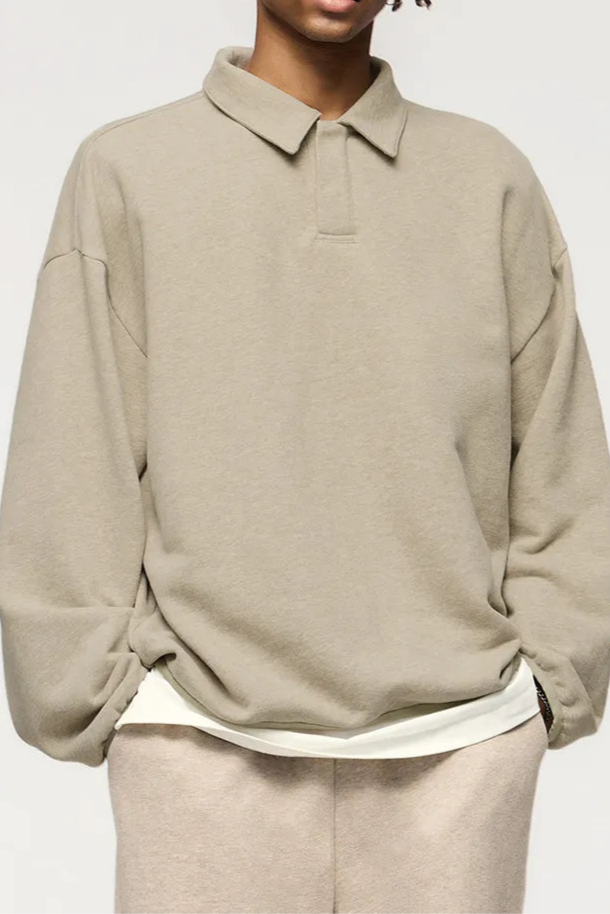 Herr Tröja i Vintage Stil av Premium Ull 0