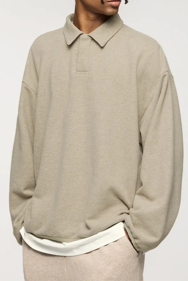 Herr Tröja i Vintage Stil av Premium Ull 1