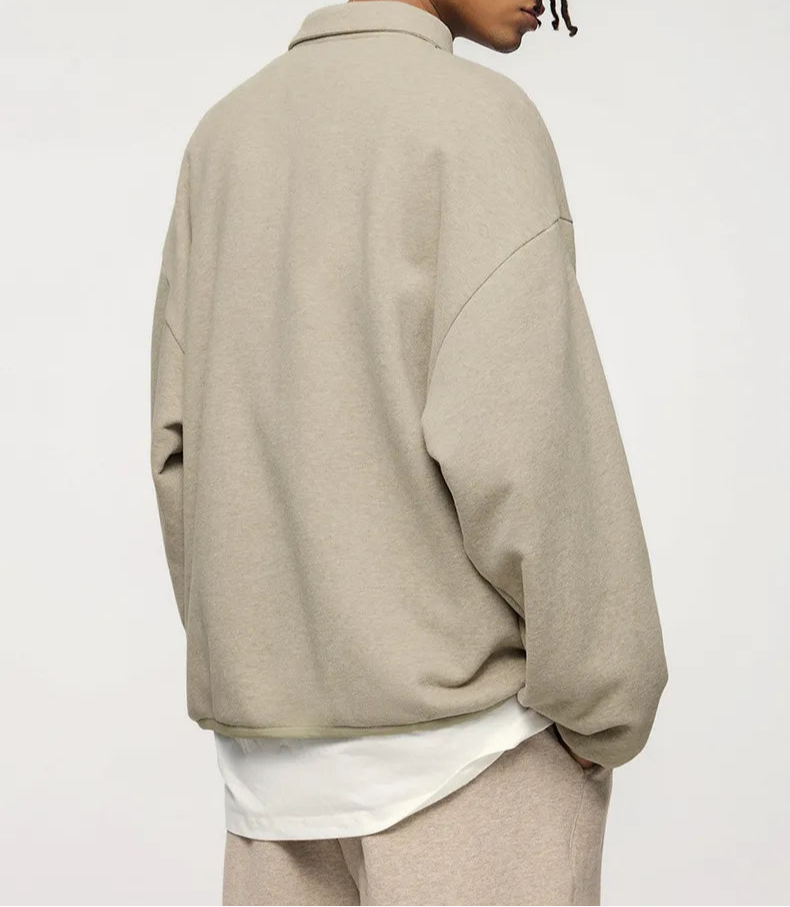 Herr Tröja i Vintage Stil av Premium Ull 3